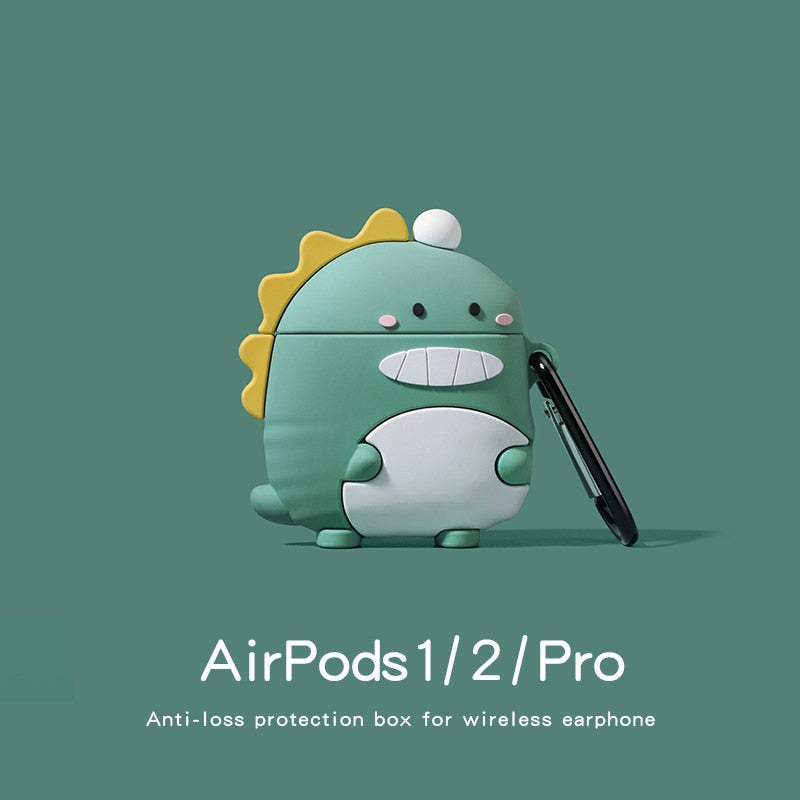 Apple Airpods Pro Snacks Dinosaur Silicone Case