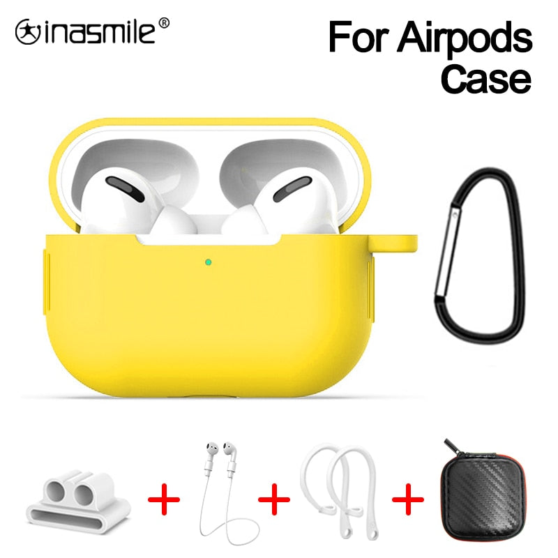 Apple Airpods Yellow Set A Silicone Case