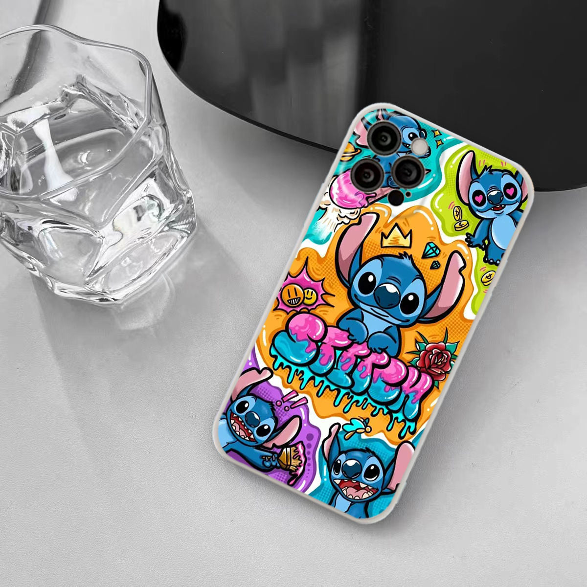 Apple iPhone Stitch Graffiti Silicone Case