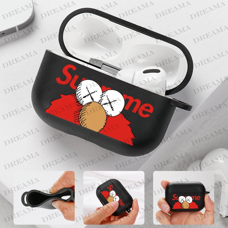 Apple Airpods Pro Sesame Street x Supreme Silicone Case