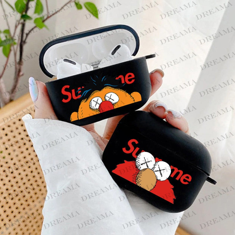 Apple Airpods Pro Sesame Street x Supreme Silicone Case