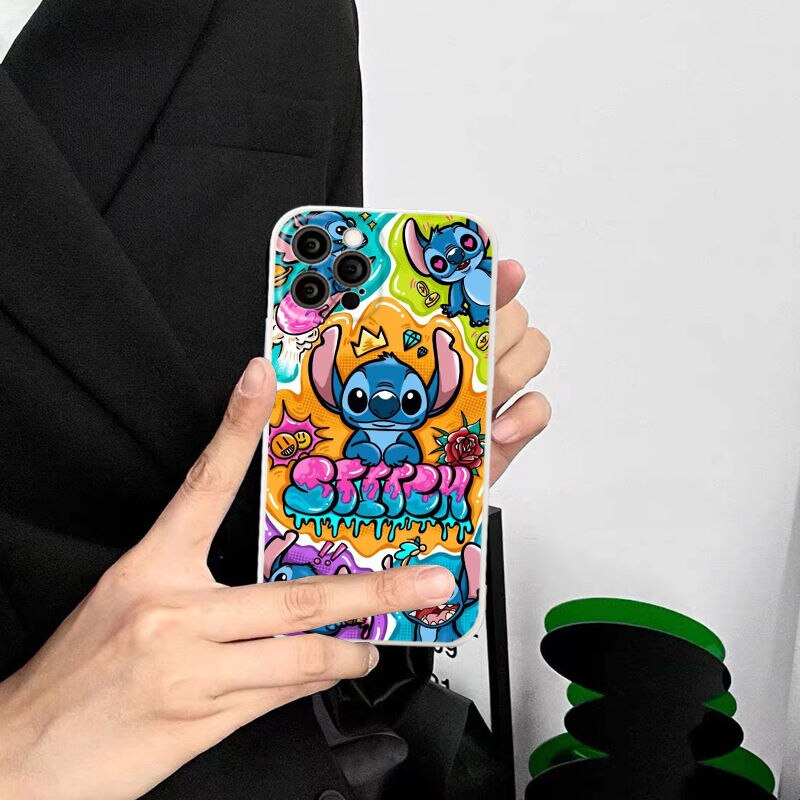 Apple iPhone Stitch Graffiti Soft Silicone Case