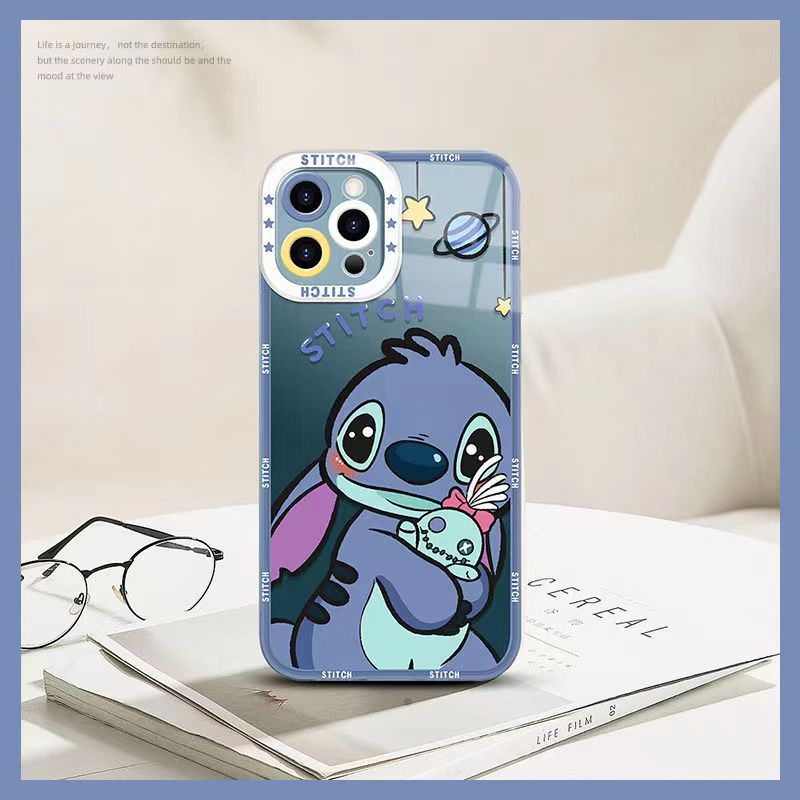 Apple iPhone Stitch Emotional Hard Silicone Case