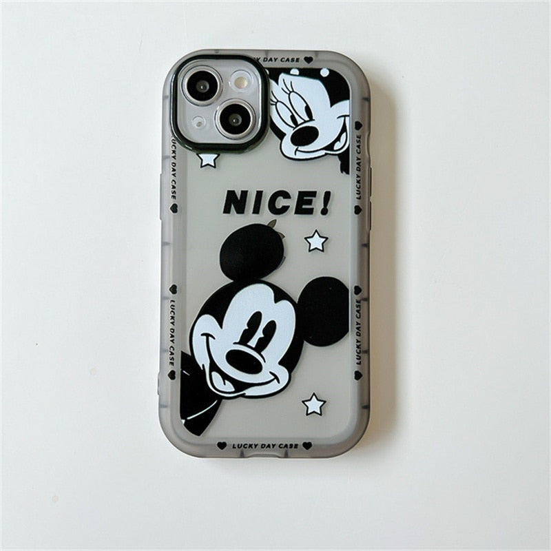 Apple iPhone Mickey Mouse Nice! Silicone Shell Case