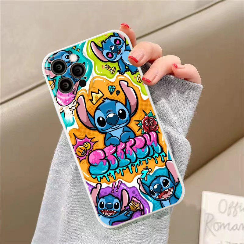 Apple iPhone Stitch Graffiti Soft Silicone Case