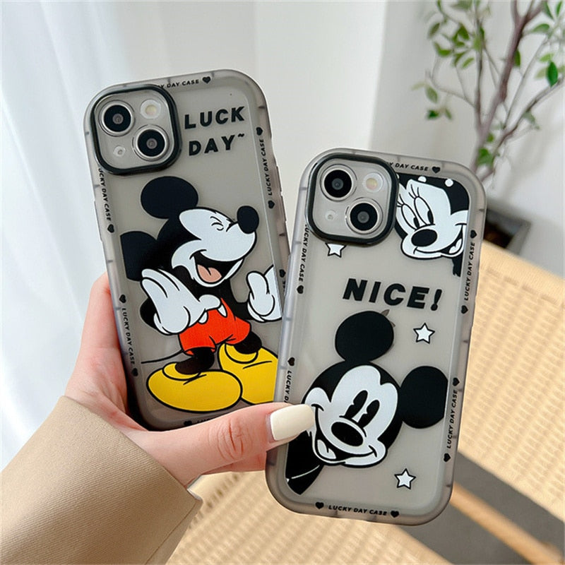 Apple iPhone Mickey Mouse Nice! Silicone Shell Case