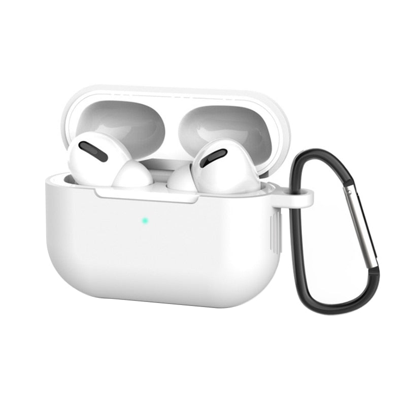 Apple Airpods Pro White Set A Silicone Case