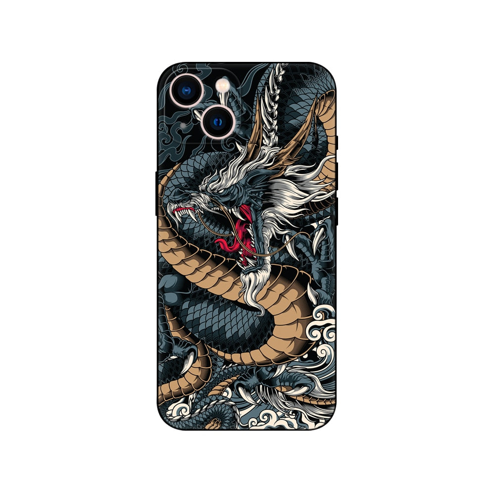 Apple iPhone Majestic Beasts Soft Silicone Case