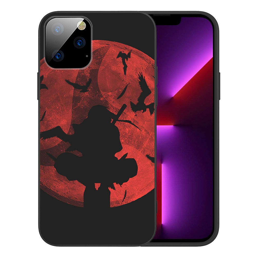 Apple iPhone Uchiha Itachi Clan Silicone Case