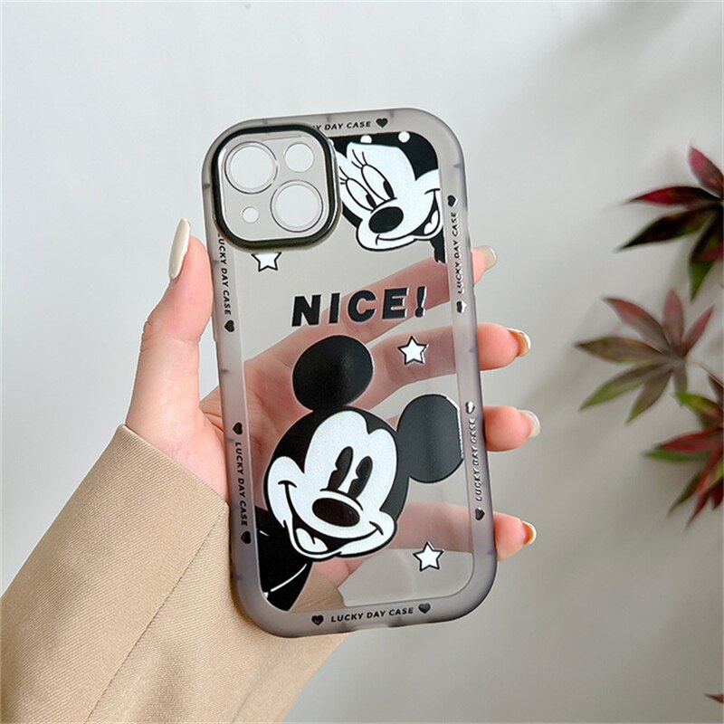 Apple iPhone Mickey Mouse Nice! Silicone Shell Case
