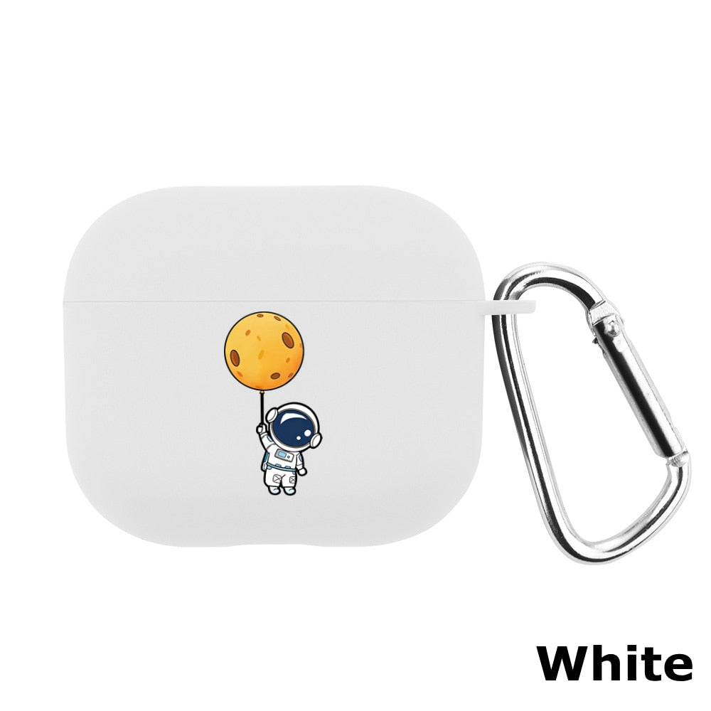 Apple Airpods Pro Space Cadet Balloon White Silicone Case