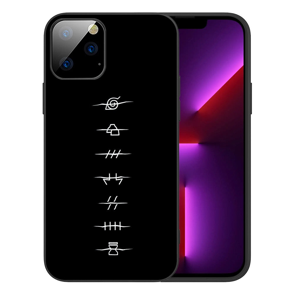 Apple iPhone Uchiha Itachi Akatsuki 2 Silicone Case