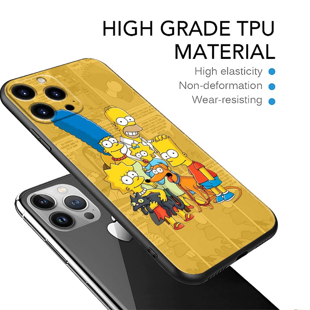 Apple iPhone Bart Simpson Slingshot Hard Silicone Case