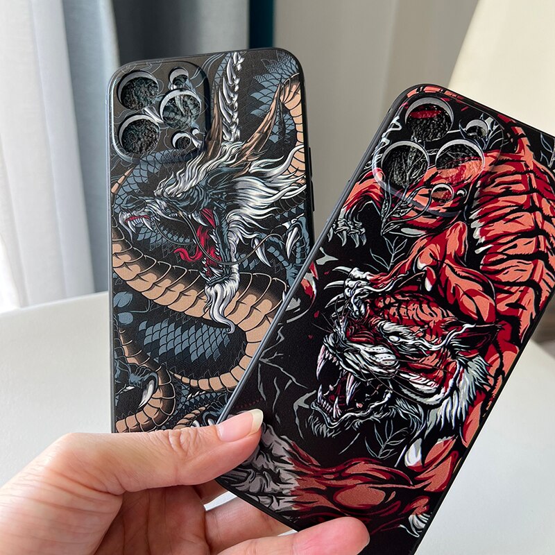 Apple iPhone Majestic Beasts Soft Silicone Case