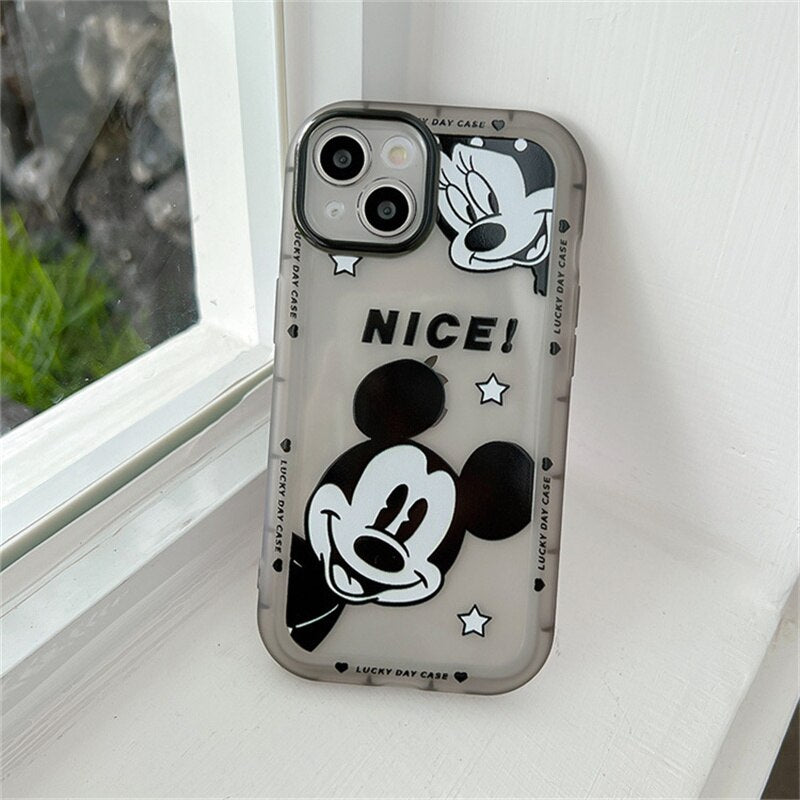 Apple iPhone Mickey Mouse Nice! Silicone Shell Case