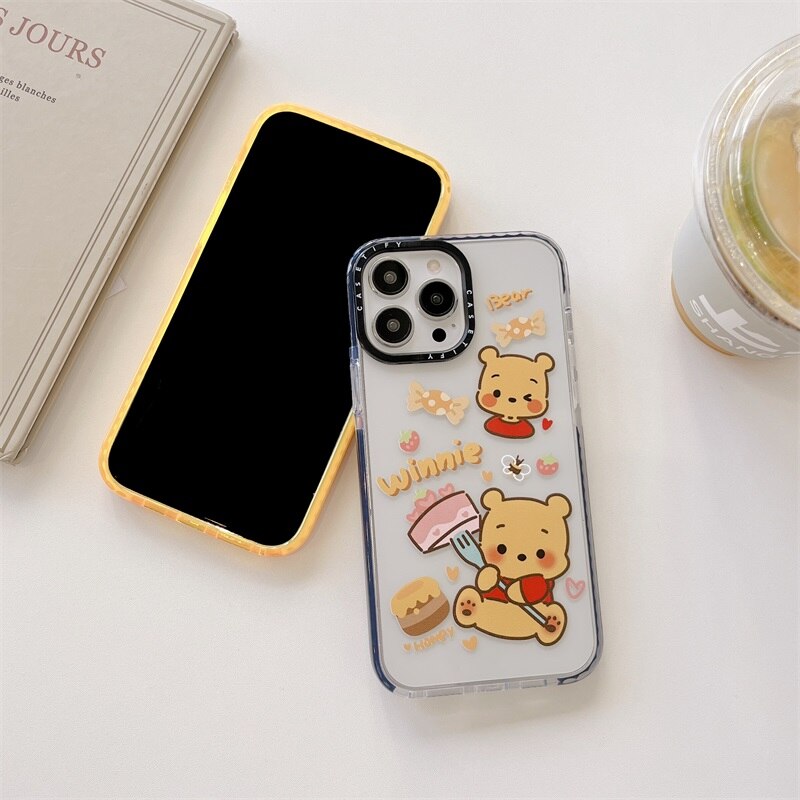 Apple iPhone Winnie & Friends Clear Silicone Case