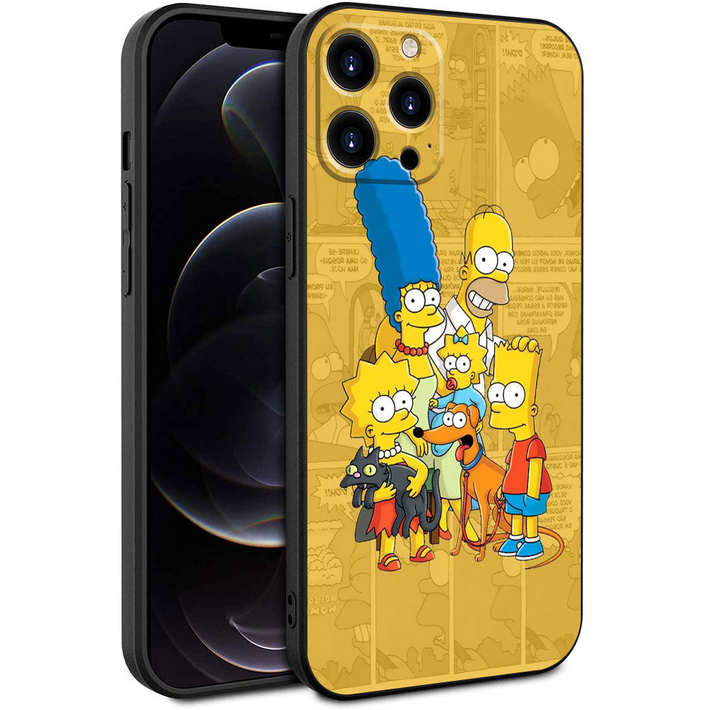 Apple iPhone Simpsons Family Hard Silicon Case