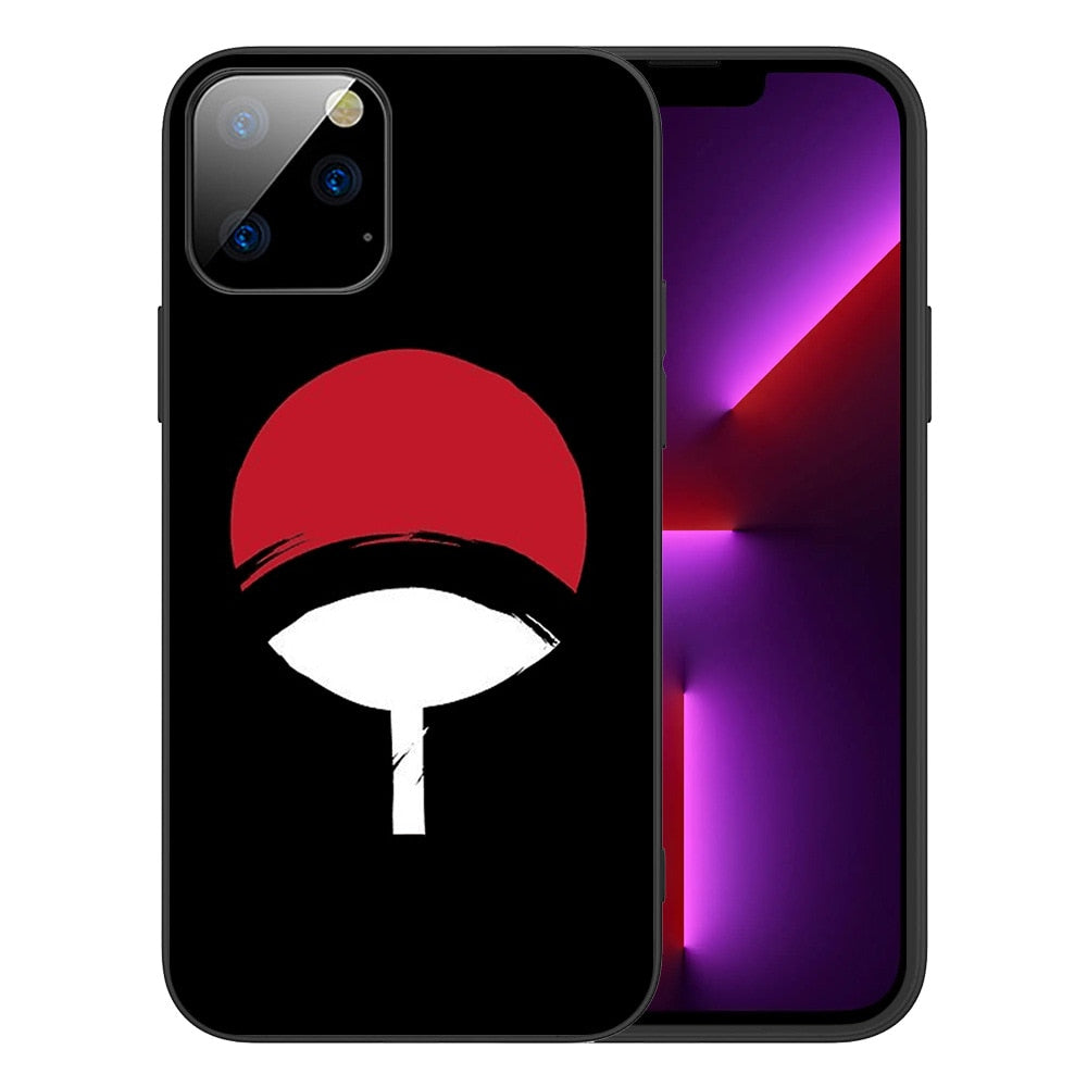 Apple iPhone Uchiha Itachi Akatsuki 2 Silicone Case