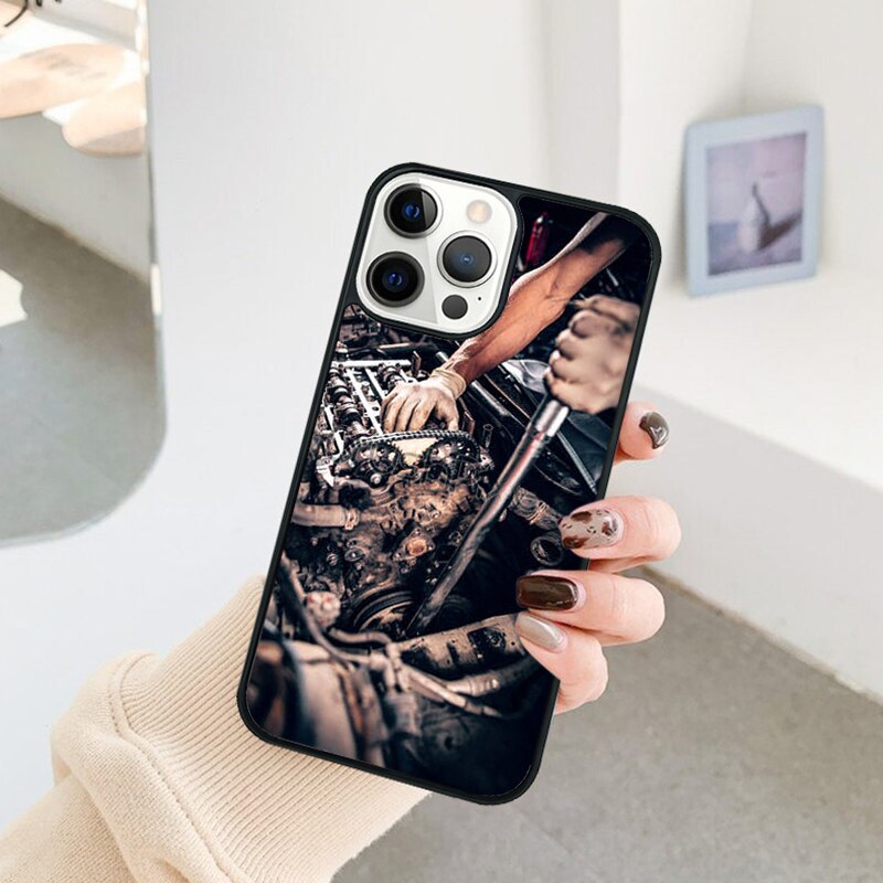 Apple iPhone Mechanic 2 Hard Silicone Case