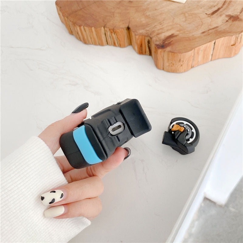 Apple Airpods Motorcycle Silicone Case