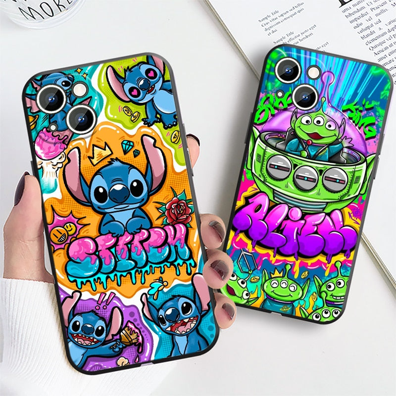 Apple iPhone Stitch Graffiti Silicone Case