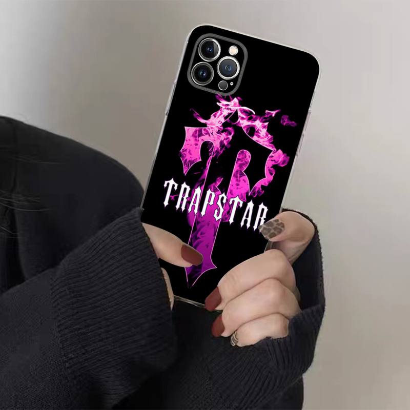 Apple iPhone Trapstar Purple Burning T Shell Case