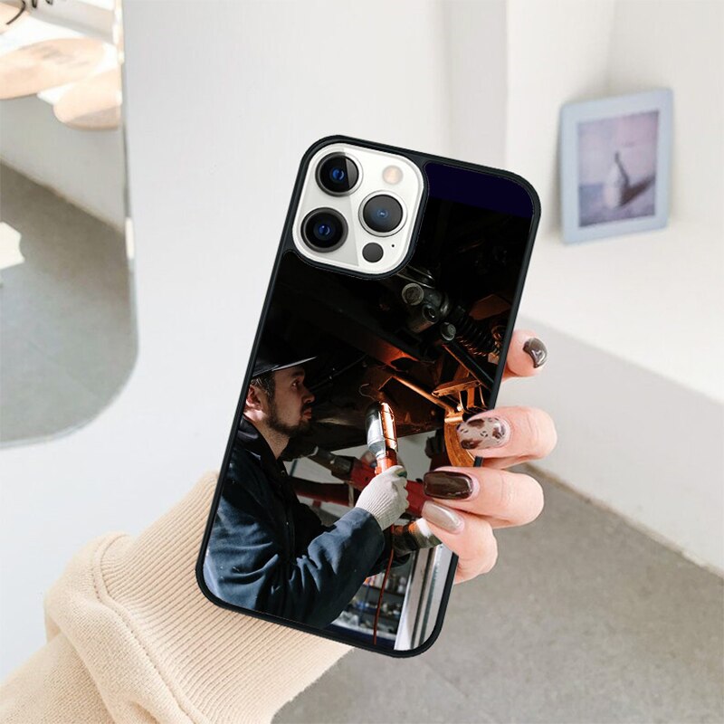 Apple iPhone Mechanic Hard Silicone Case