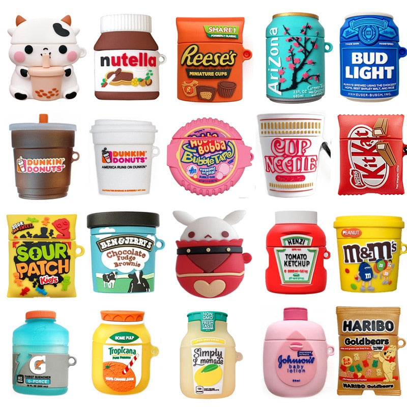 Apple Airpods Pro Snacks Mooshake Silicone Case