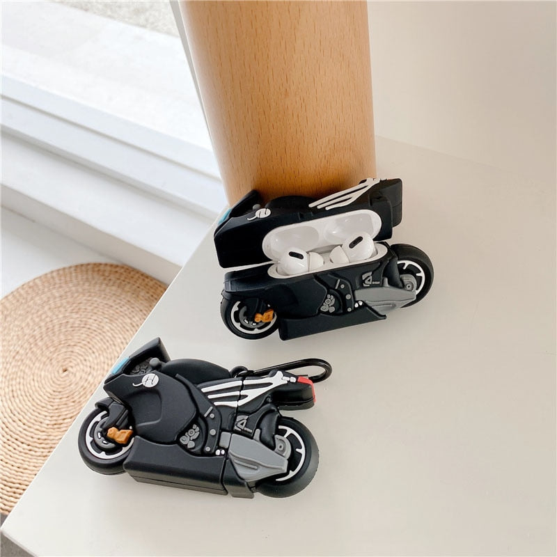 Apple Airpods Motorcycle Silicone Case