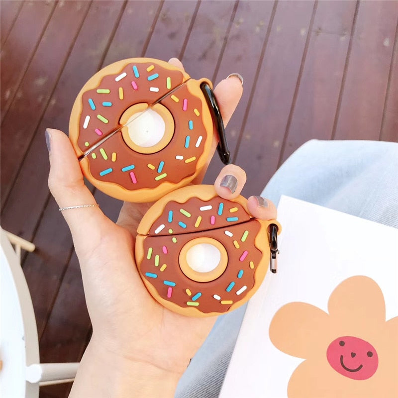 Apple Airpods Pro Snacks Donut Silicone Case