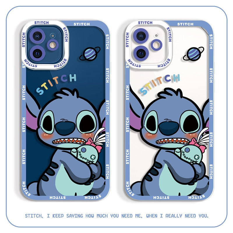 Apple iPhone Stitch Emotional Hard Silicone Case