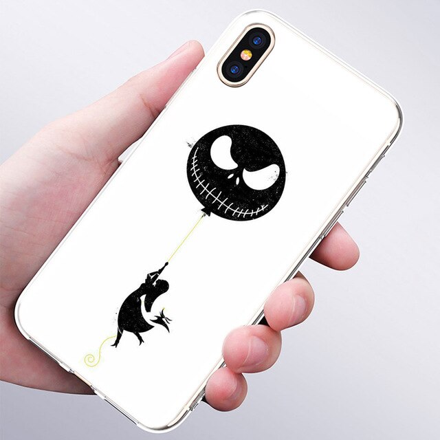 Apple iPhone Jack Skellington Silicone Case