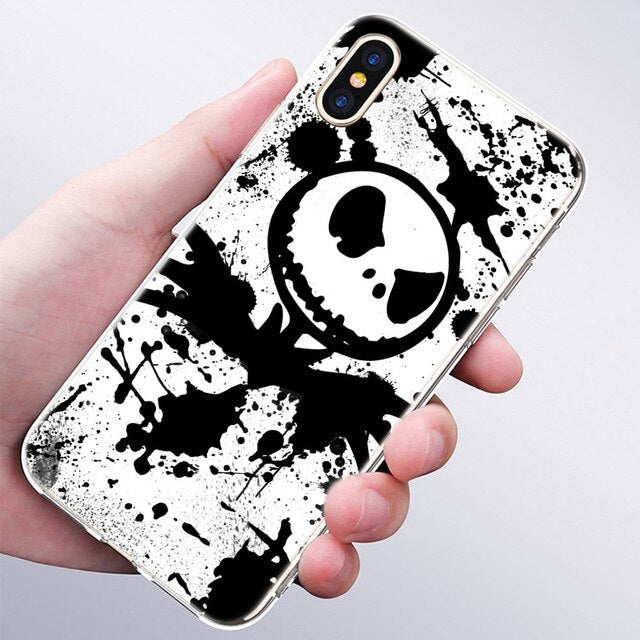 Apple iPhone Jack Skellington Silicone Case
