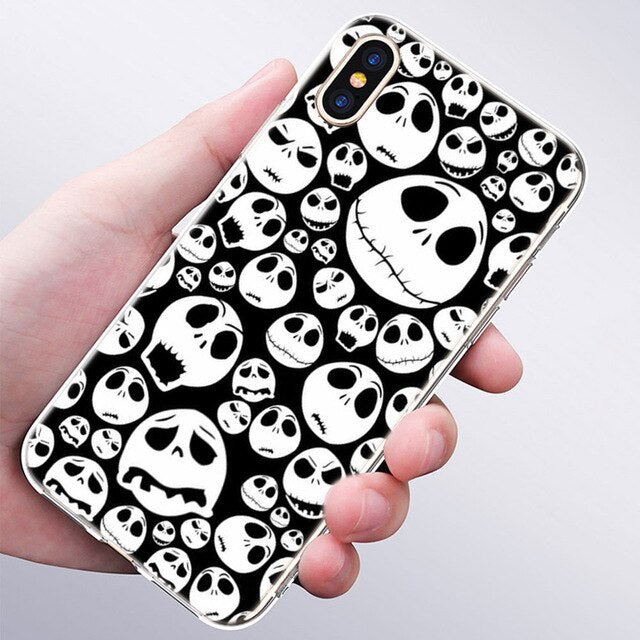 Apple iPhone Jack Skellington Silicone Case