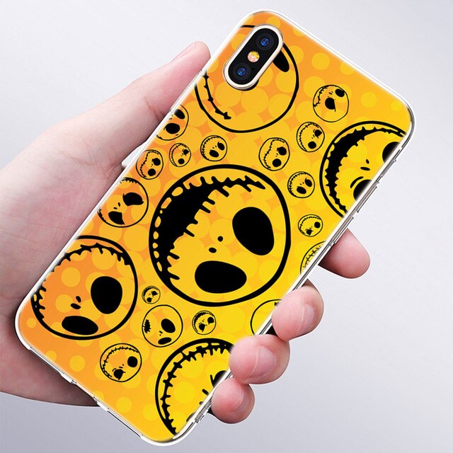 Apple iPhone Jack Skellington Silicone Case