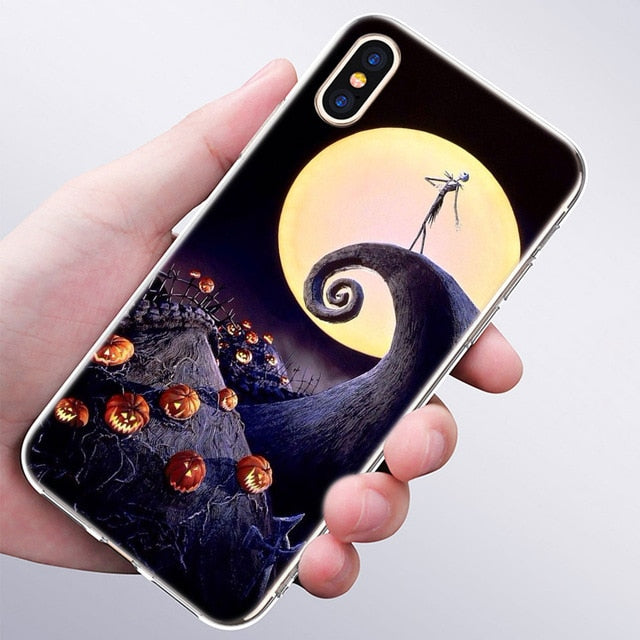 Apple iPhone Jack Skellington Silicone Case