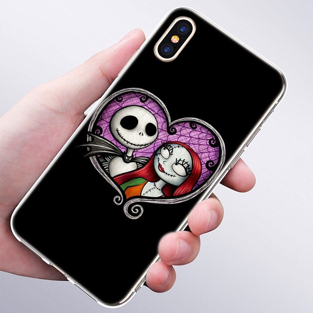 Apple iPhone Jack Skellington Silicone Case