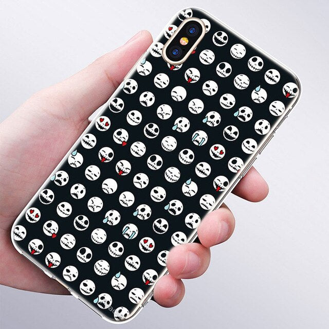 Apple iPhone Jack Skellington Silicone Case