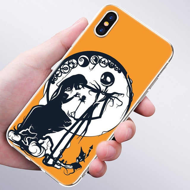 Apple iPhone Jack Skellington Silicone Case