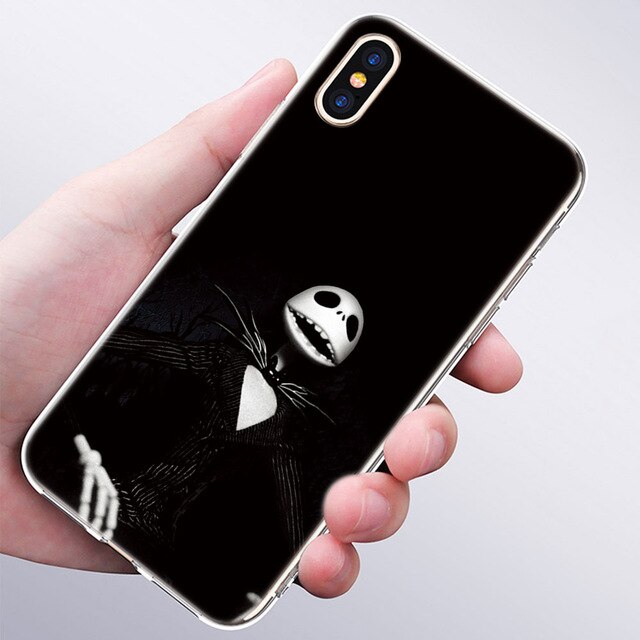 Apple iPhone Jack Skellington Silicone Case