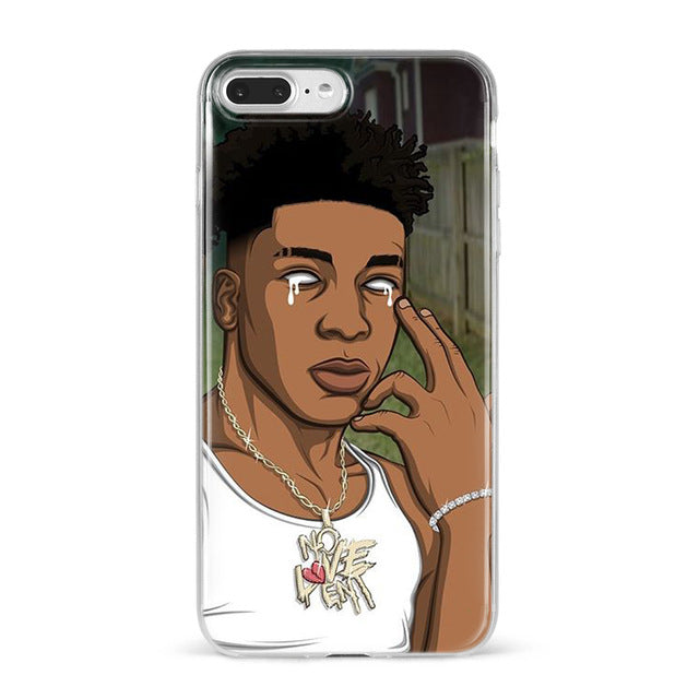 Apple IPhone NLE Choppa/ NBA YB soft silicone case