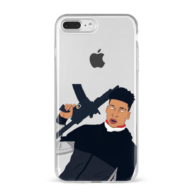 Apple IPhone NLE Choppa/ NBA YB soft silicone case