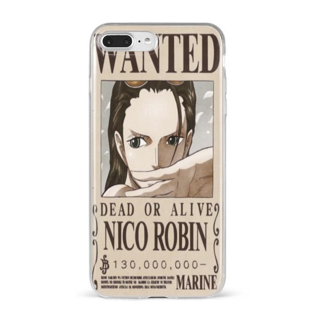 Apple IPhone One Piece WANTED Silicone Case