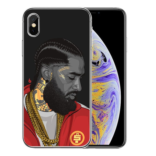 Apple IPhone Nipsey Hussle Soft Silicone Case
