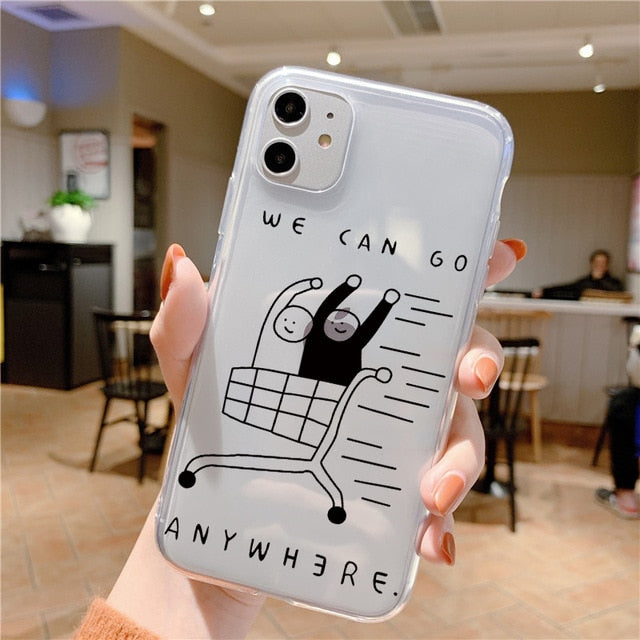 Apple iPhone Memes Silicone Case