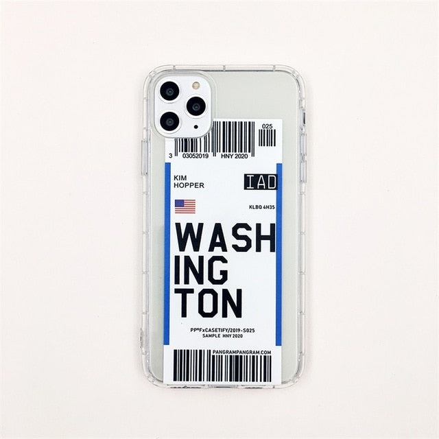 Apple iPhone Catching Flights 2 Silicone Case
