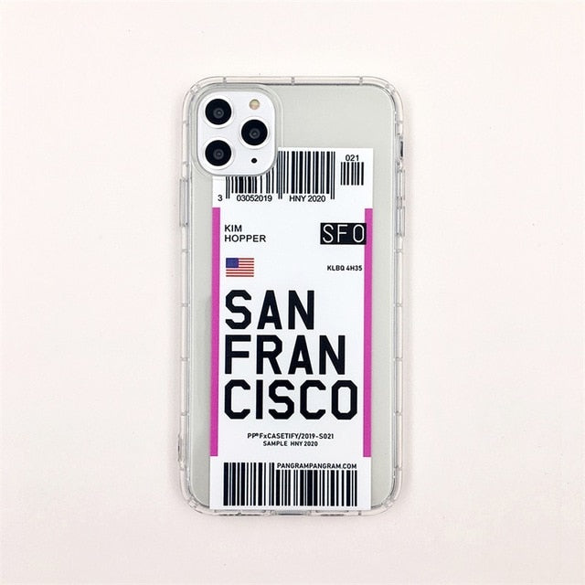 Apple iPhone Catching Flights 2 Silicone Case