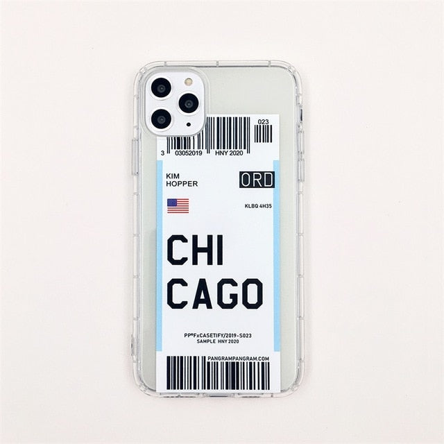 Apple iPhone Catching Flights 2 Silicone Case