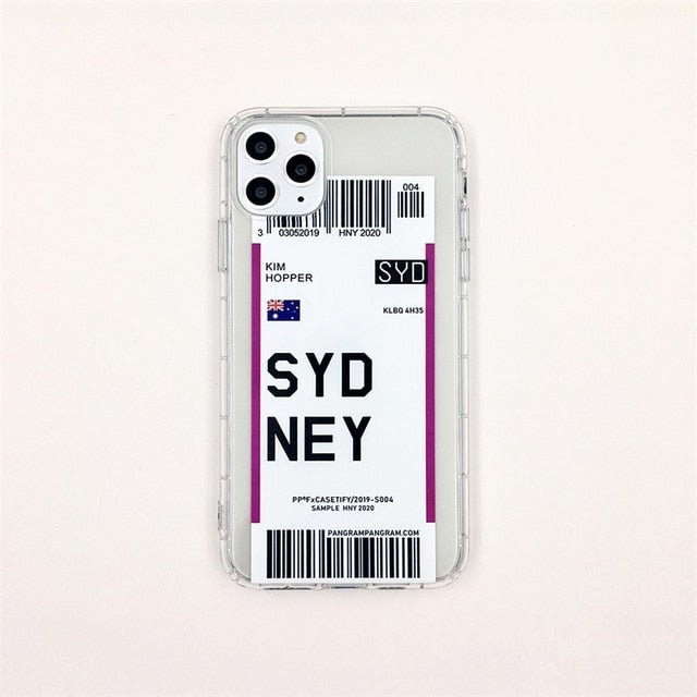 Apple iPhone Catching Flights 2 Silicone Case