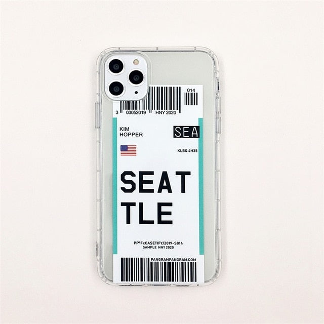 Apple iPhone Catching Flights 2 Silicone Case